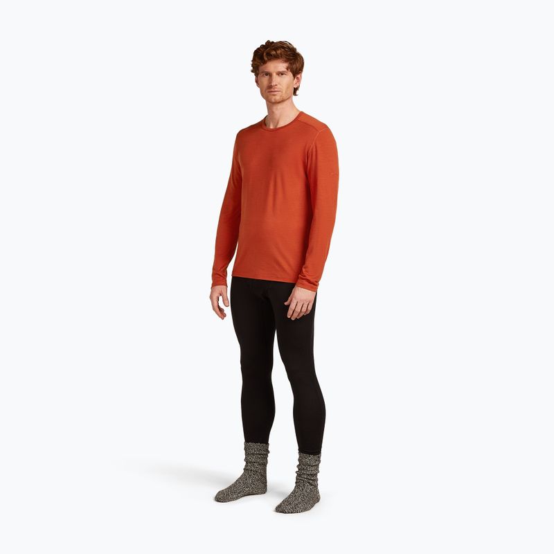 Men's thermal base layer top icebreaker 200 Oasis Crewe agate 4