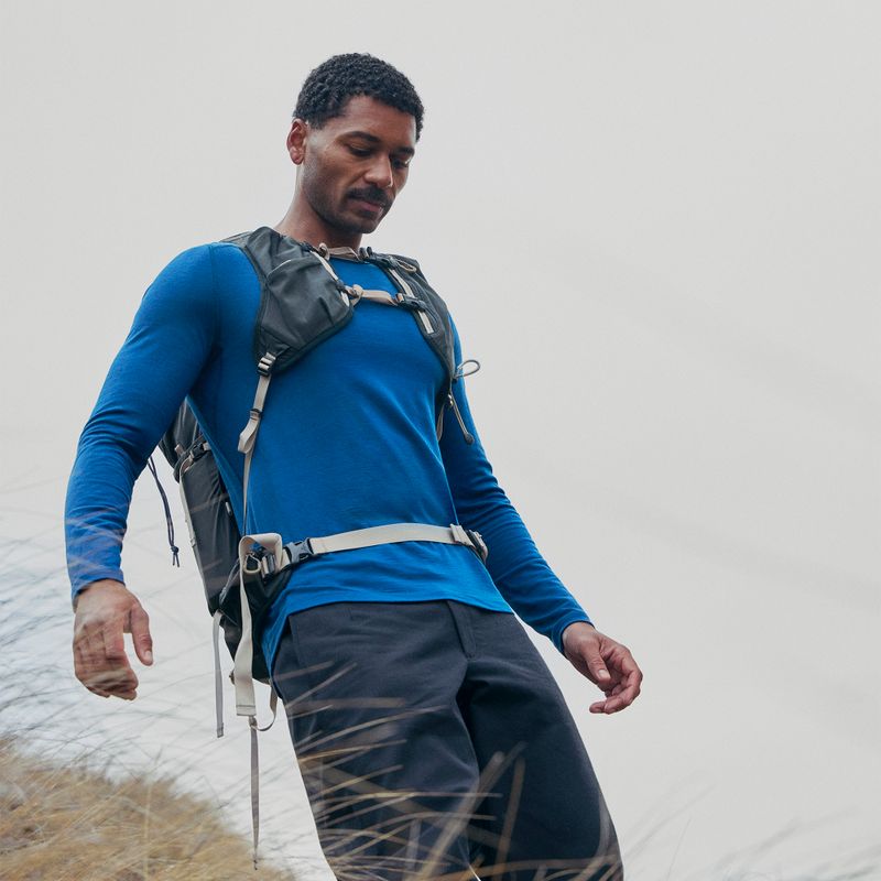Men's thermal base layer top icebreaker 200 Oasis Crewe atlantis 8