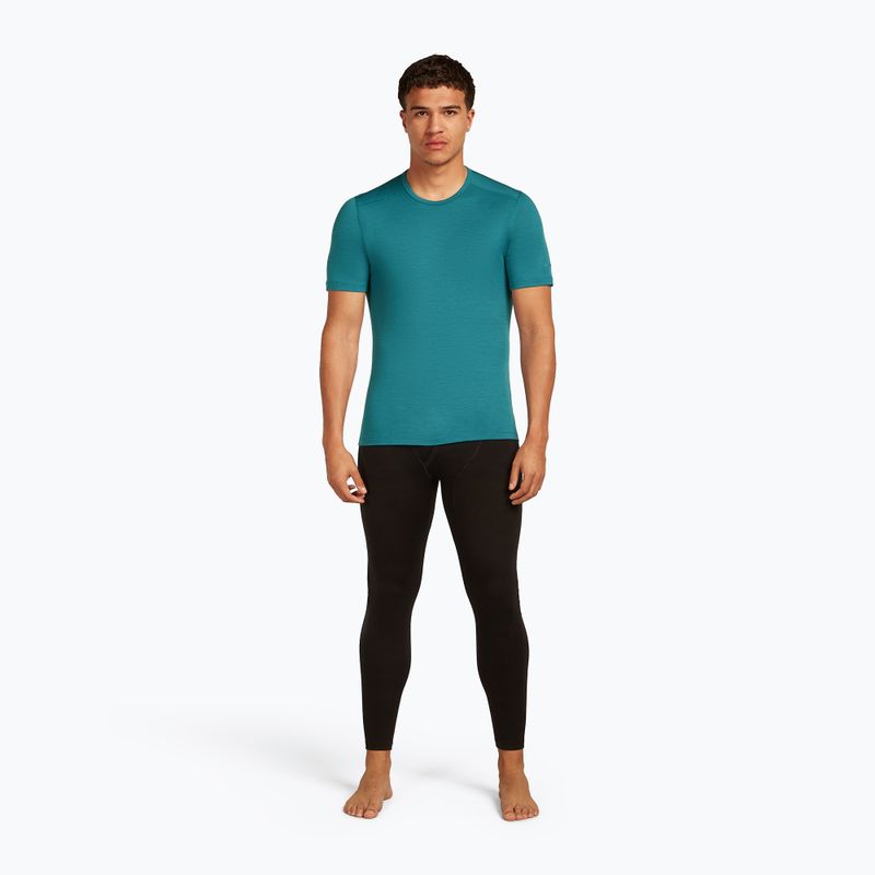 Men's thermal T-shirt Icebreaker 200 Oasis Crewe topaz 3
