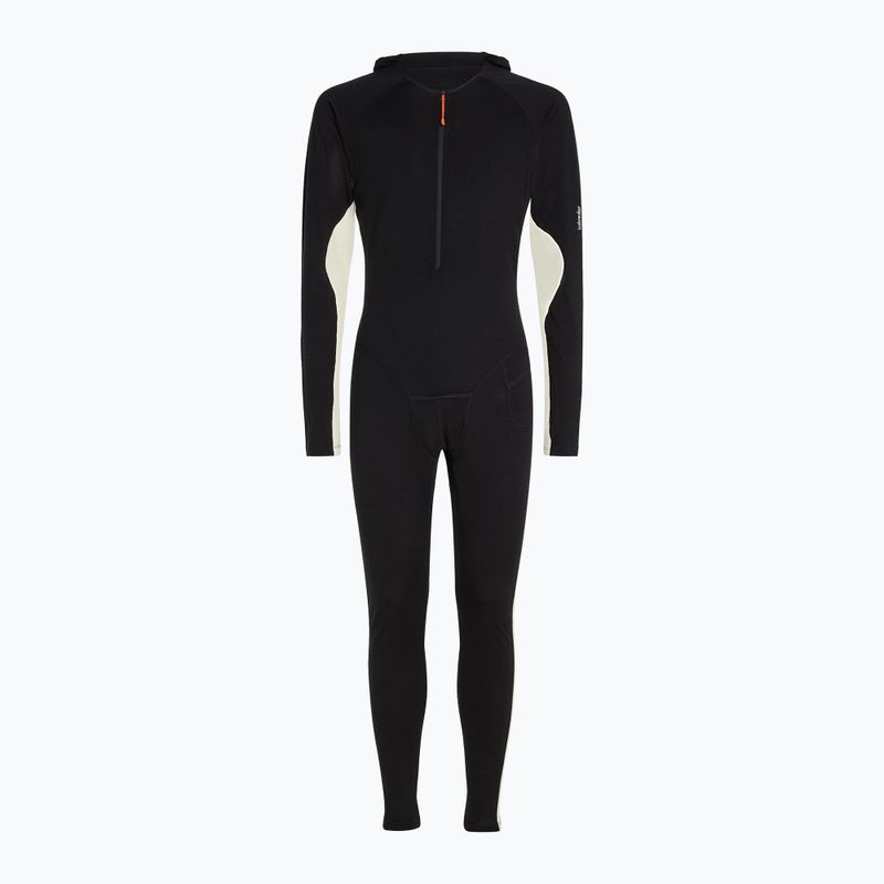 Men's thermal active jumpsuit icebreaker Merino 200 Oasis+ black/undyed/cb