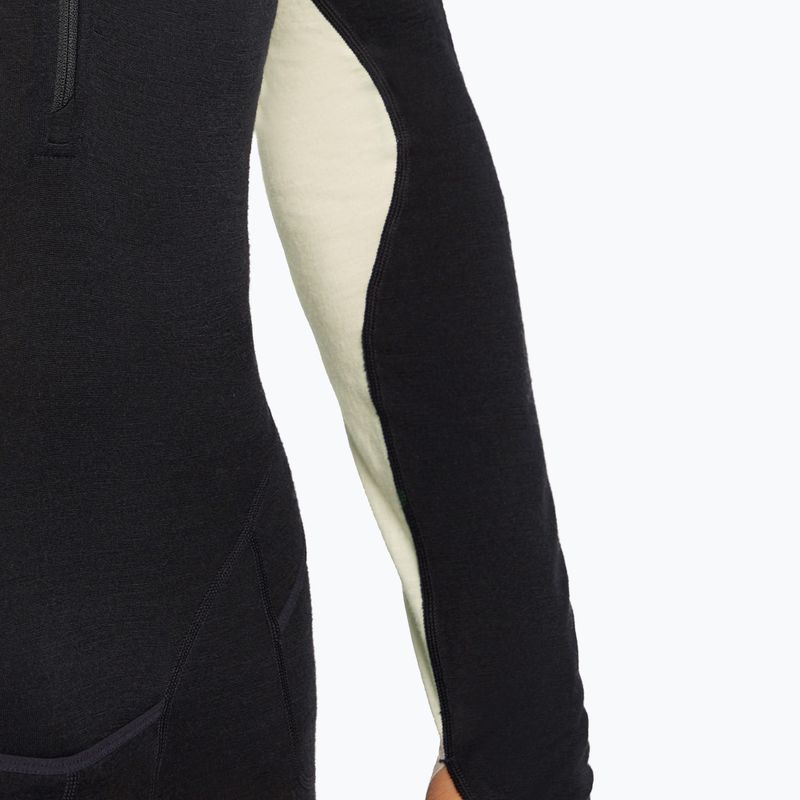 Men's thermal active jumpsuit icebreaker Merino 200 Oasis+ black/undyed/cb 11