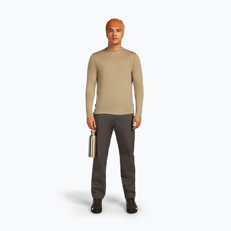 Men's trekking longsleeve icebreaker Merino 125 Cool-Lite Sphere III Tee flagstone 4