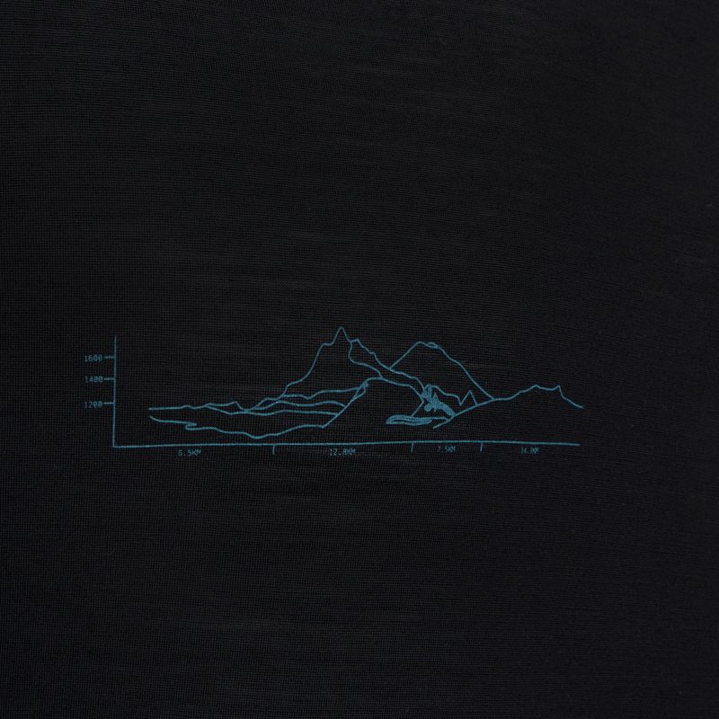 Men's T-shirt icebreaker Merino Blend 125 Cool-Lite Sphere Trail black 3