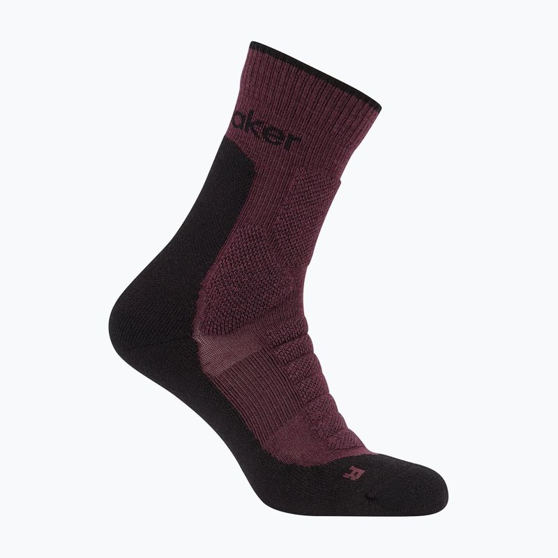 Men's socks icebreaker Merino Hike+ Heavy Crew java/black