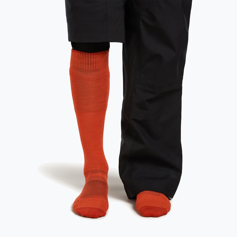 Men's ski socks icebreaker Merino Ski+ Ultralight OTC fervid/agate 4