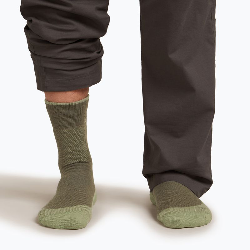 Icebreaker Merino Hike+ Medium Crew men's socks loden/lichen 4