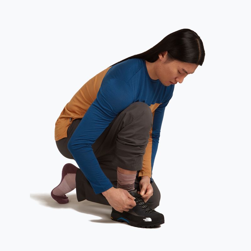 Men's socks icebreaker Merino Hike+ Medium Crew Across the Peaks summit/java/obsidian 5