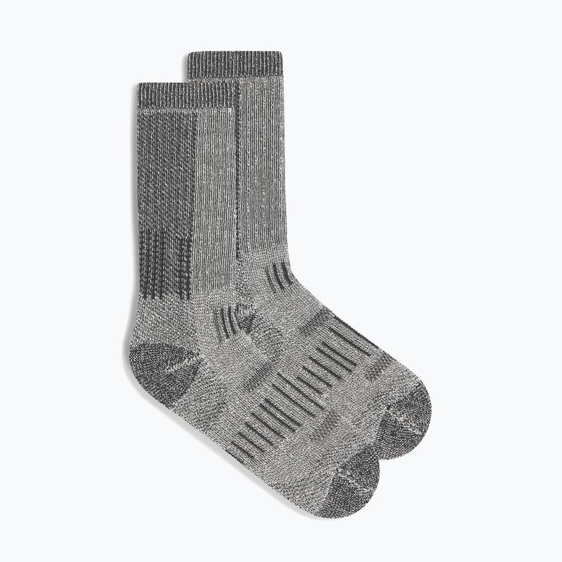 Men's socks icebreaker Merino Hike+ Mountaineer Mid Calf jet heather/black 2
