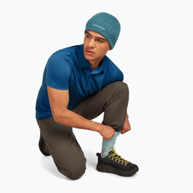 Men's socks icebreaker Merino Ultralight Crew Camp Ess hydro/trail 5