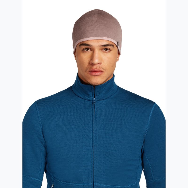 Winter hat icebreaker Pocket Hat summit/blush 6