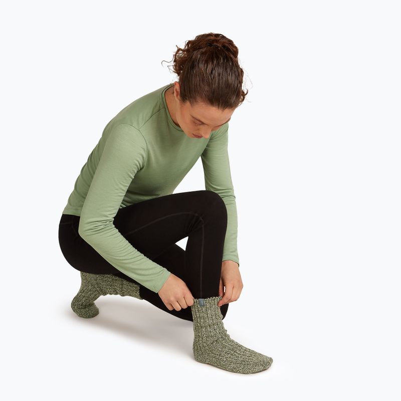 Ski socks Icebreaker Merino Ski Lodge Crew loden/lichen/chalk 4