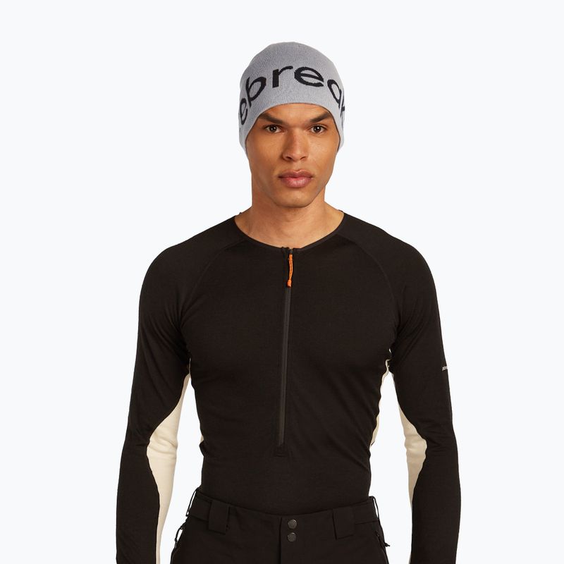 Winter hat icebreaker Merino Icebreaker Beanie alloy/black 2
