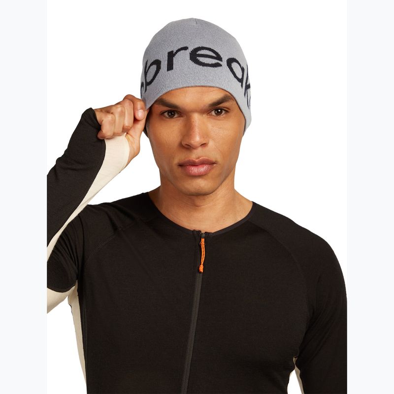 Winter hat icebreaker Merino Icebreaker Beanie alloy/black 4