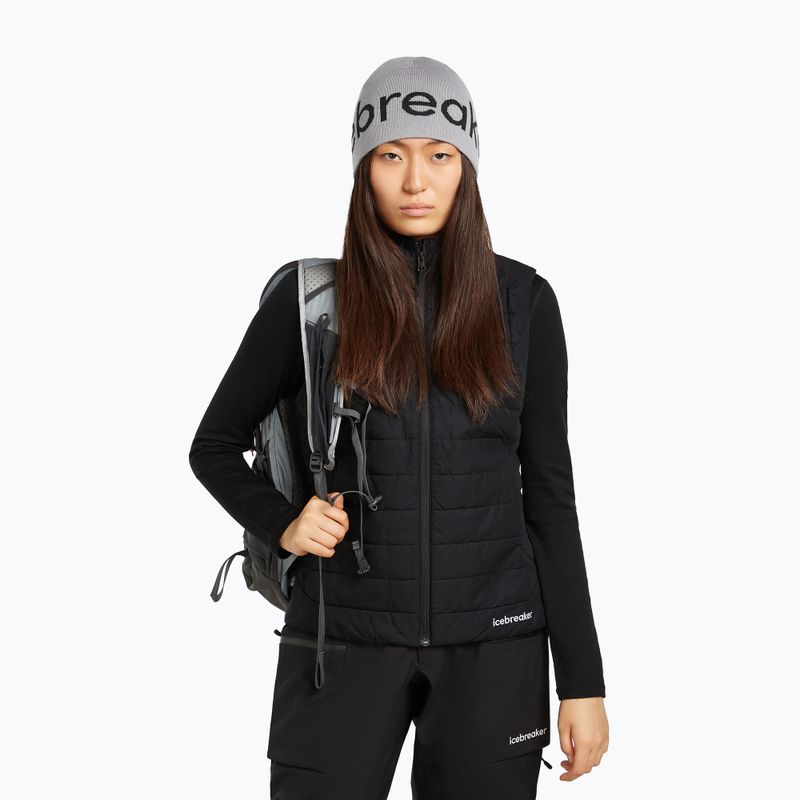 Winter hat icebreaker Merino Icebreaker Beanie alloy/black 5