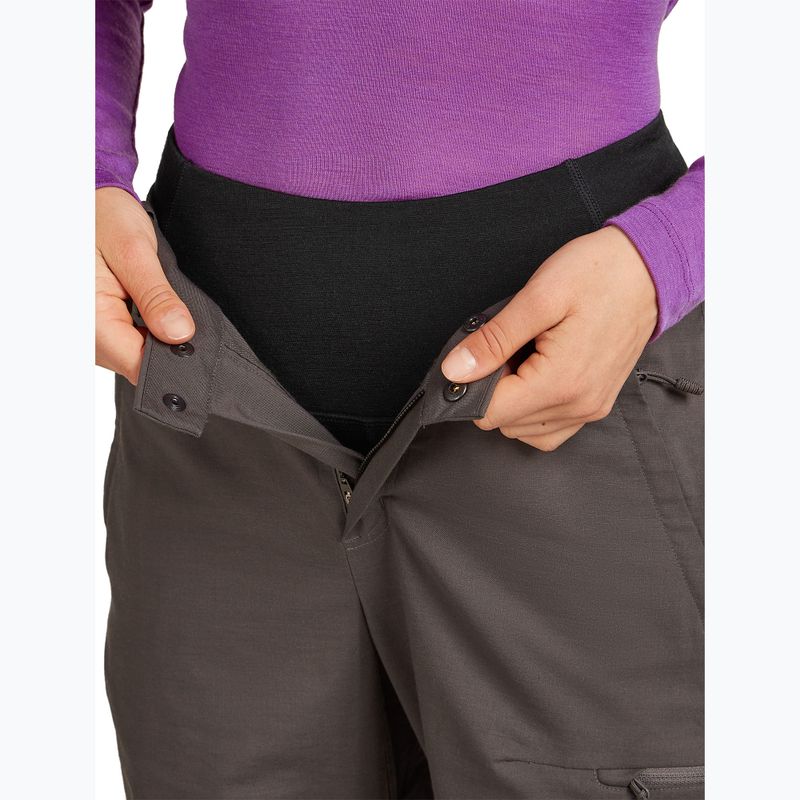 Women's thermal leggings icebreaker Merino 200 Oasis High Rise black 5