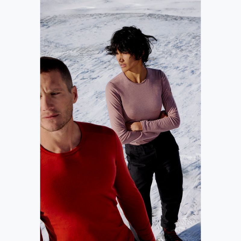 Women's thermal longsleeve icebreaker 200 Oasis Crewe summit/blush/s 11