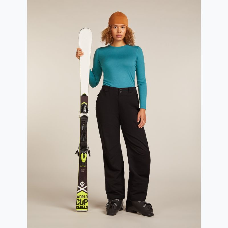 Icebreaker women's thermal longsleeve 200 Oasis Crewe topaz 8