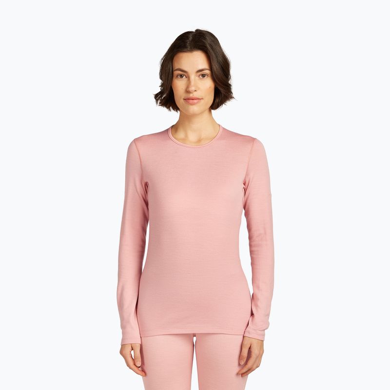 Women's thermal longsleeve icebreaker 260 Tech Crewe blush