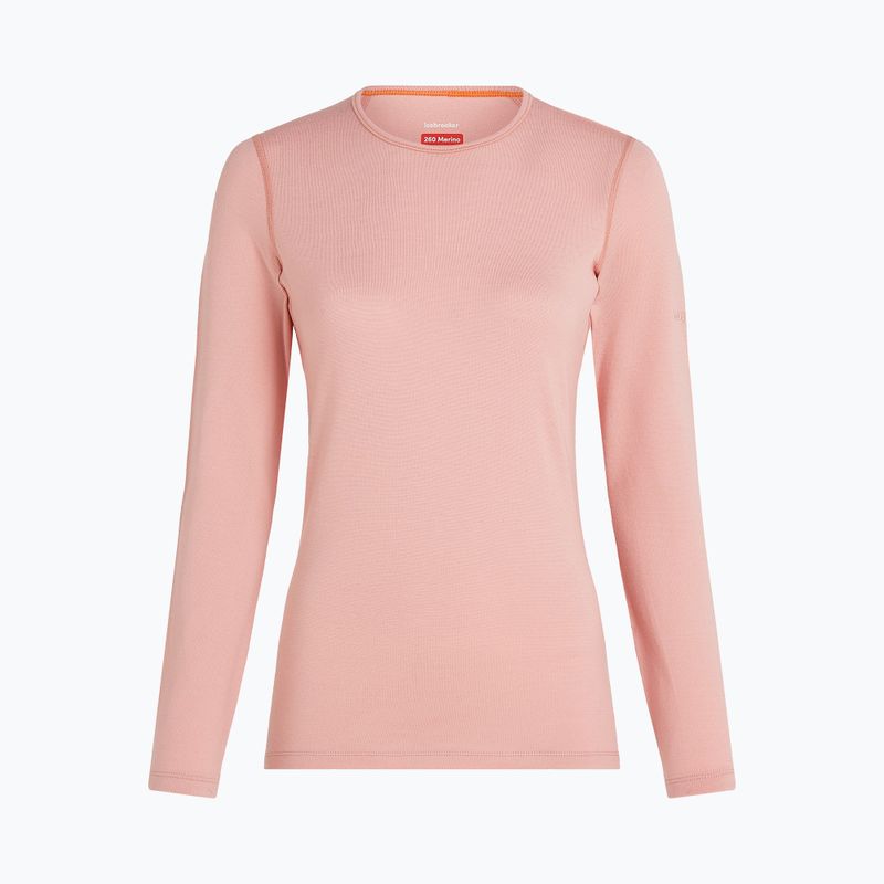 Women's thermal longsleeve icebreaker 260 Tech Crewe blush 6