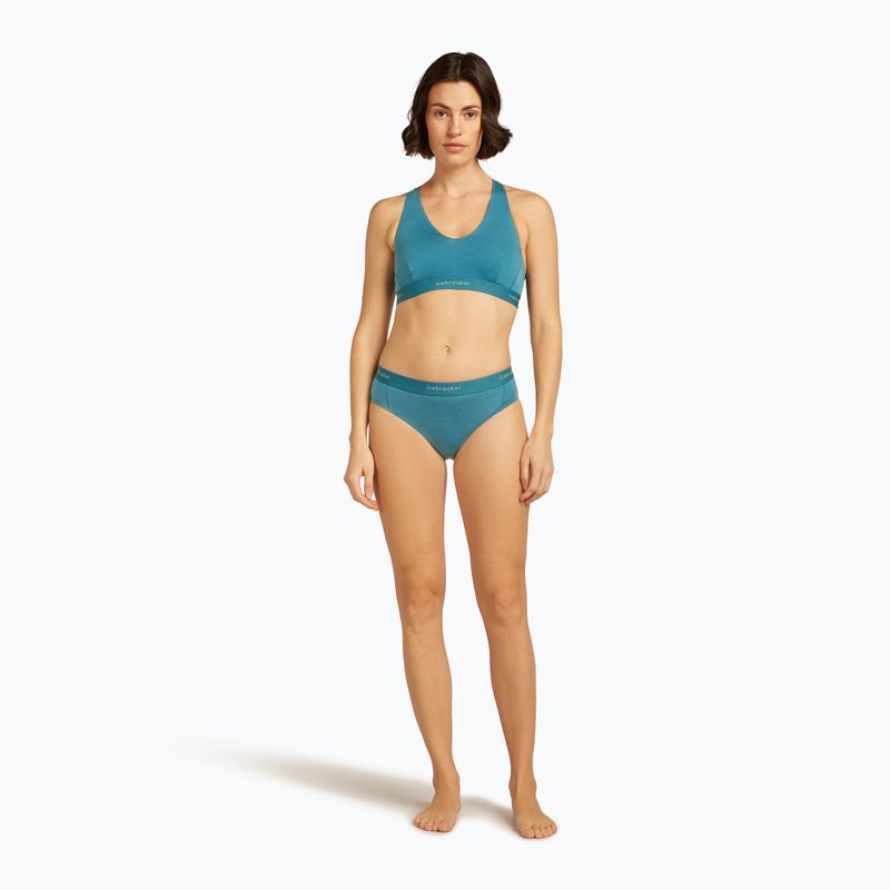 Icebreaker women's thermal briefs Merino 125 Cool-Lite Sprite Hipster topaz 3