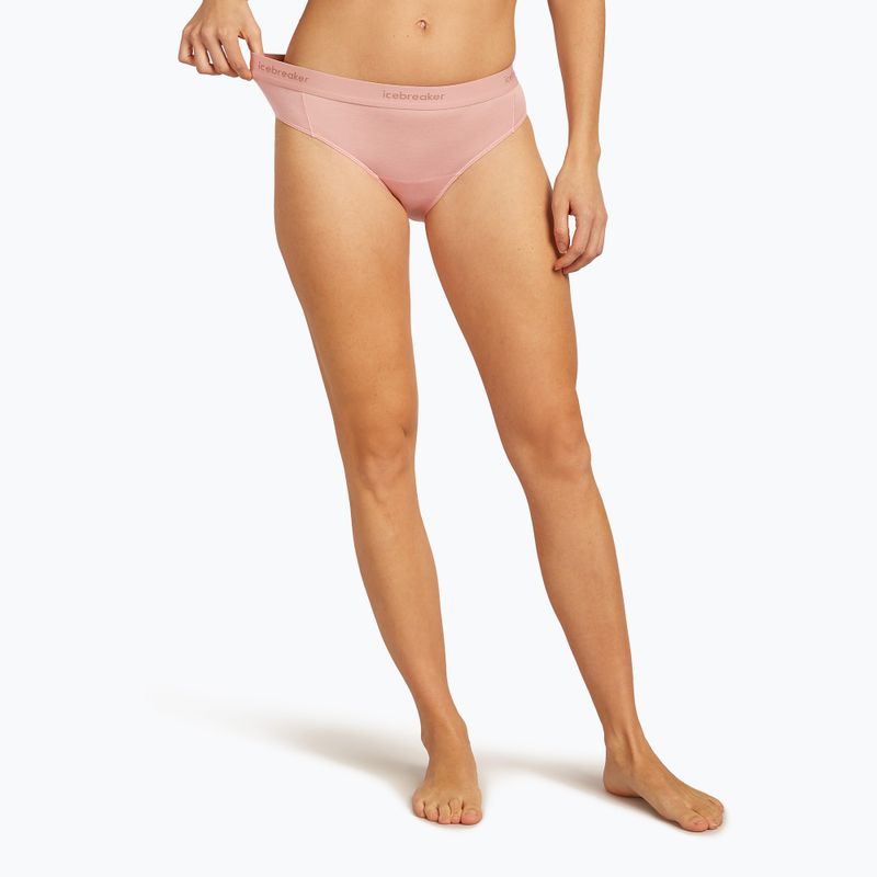 Icebreaker women's thermal briefs Merino 125 Cool-Lite Sprite Hipster blush 5