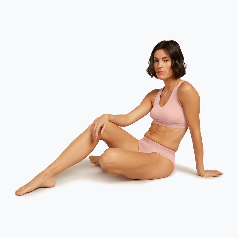 Icebreaker women's thermal briefs Merino 125 Cool-Lite Sprite Hipster blush 7