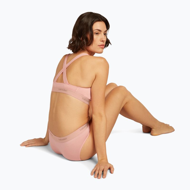 Icebreaker women's thermal briefs Merino 125 Cool-Lite Sprite Hipster blush 8
