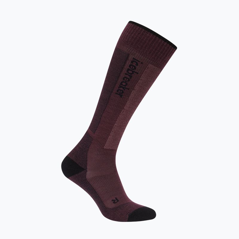 Women's ski socks Icebreaker Merino Ski+ Light OTC java/black/summit