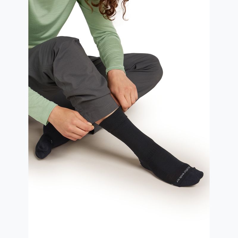 Women's socks icebreaker Merino Hike+ Liner Crew black 4