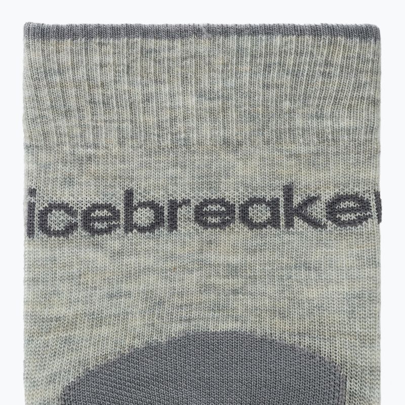 Women's socks icebreaker Merino Hike+ Light Crew 2 pairs blizzar hthr/alloy 3