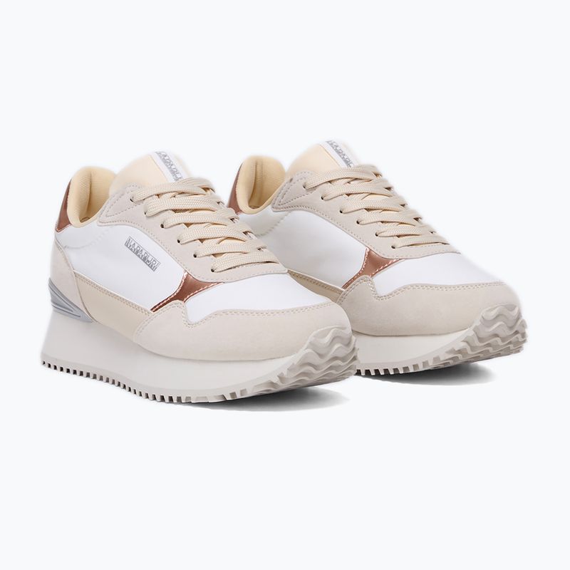 Napapijri women's shoes NP0A4IQB white/beige 11