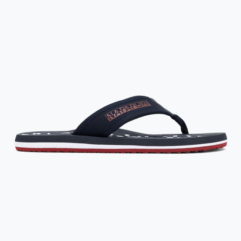 Men's Napapijri NP0A4IQU blue marine flip flops 2