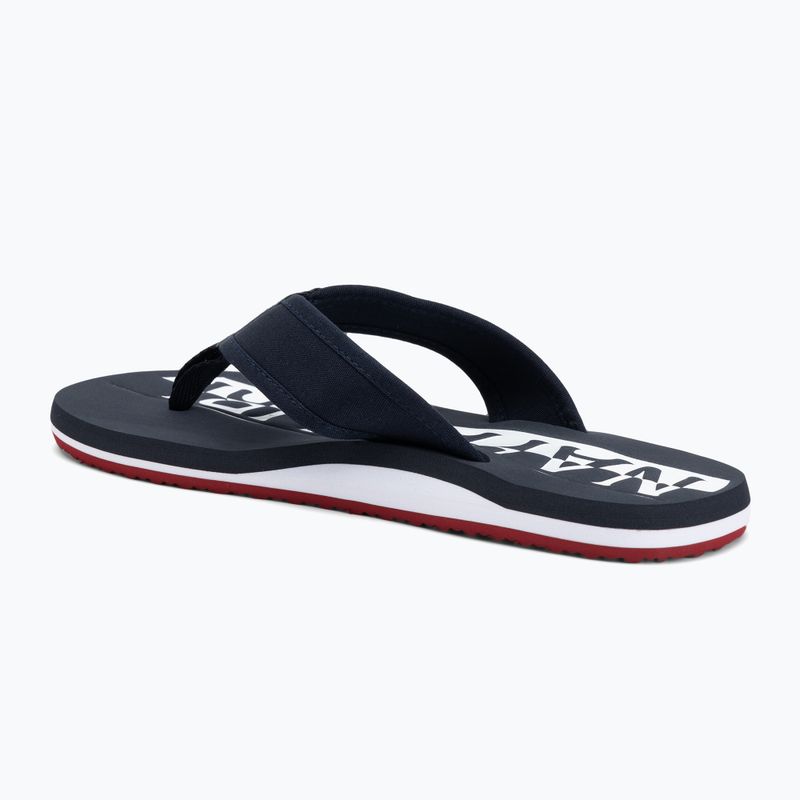 Men's Napapijri NP0A4IQU blue marine flip flops 3