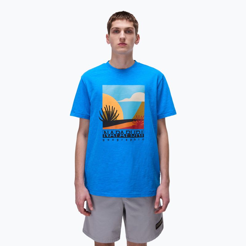 Men's T-shirt Napapijri S-Arbia french blue B2W