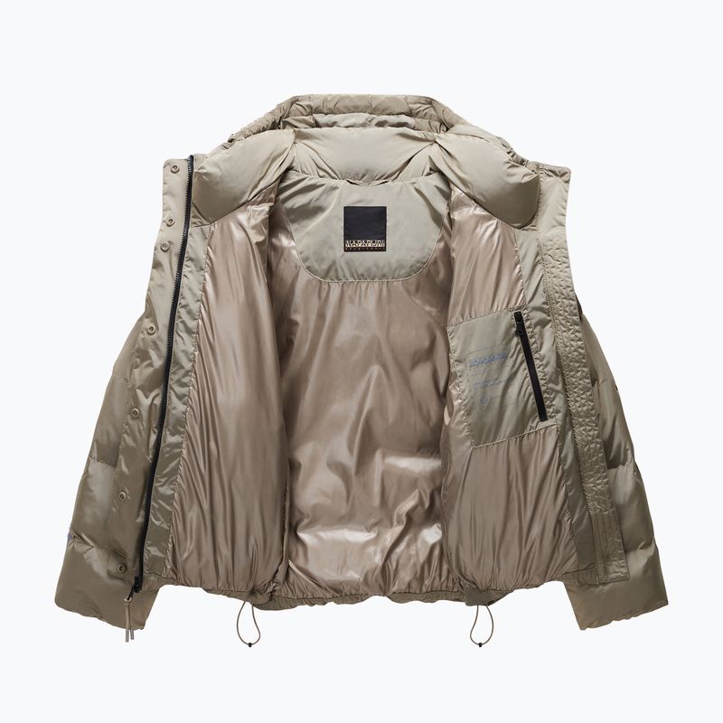 Women's insulated jacket Napapijri A-Glane 1 fallen rock 9