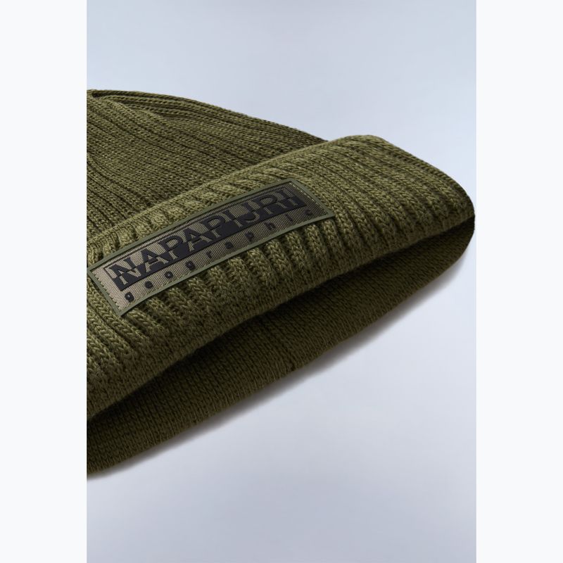 Men's winter beanie Napapijri F-Vispa tea leaf 3