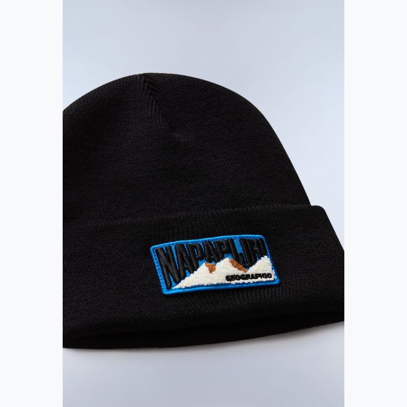 Men's winter hat Napapijri F-Montepiana black beauty 3