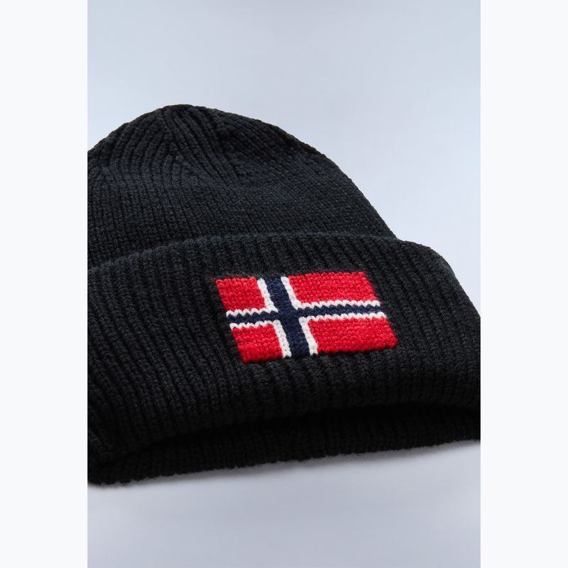 Men's winter hat Napapijri F-Evei black beauty 3