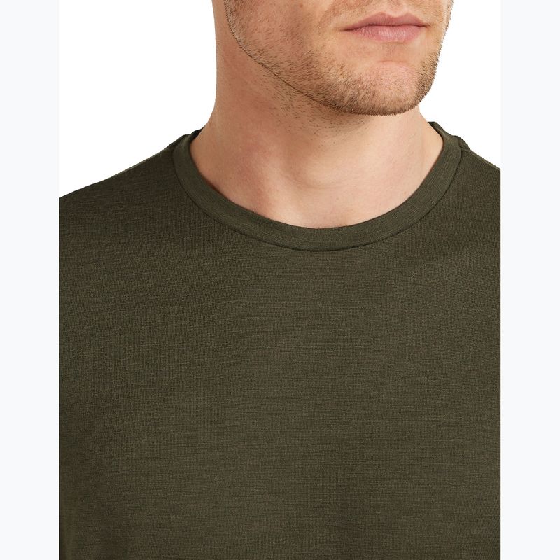 Men's trekking T-shirt icebreaker Merino 150 Tech Lite III dark loden 5