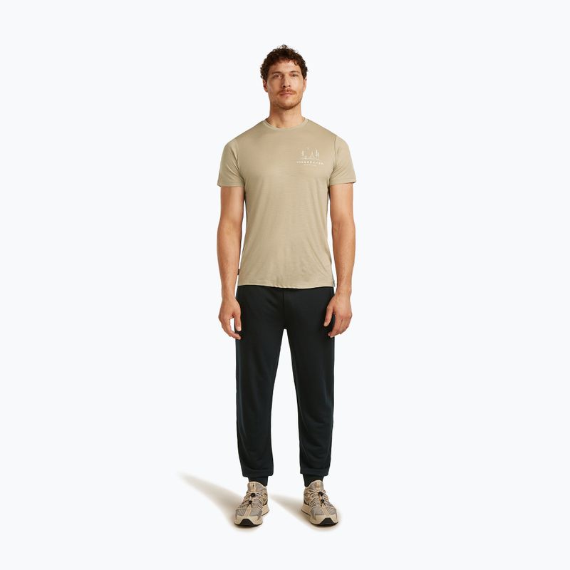 Men's T-shirt icebreaker Merino 150 Tech Lite Peaceful Pass Tee flagstone 2