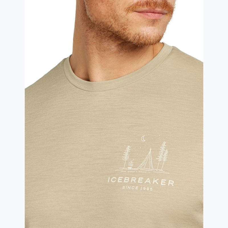 Men's T-shirt icebreaker Merino 150 Tech Lite Peaceful Pass Tee flagstone 5