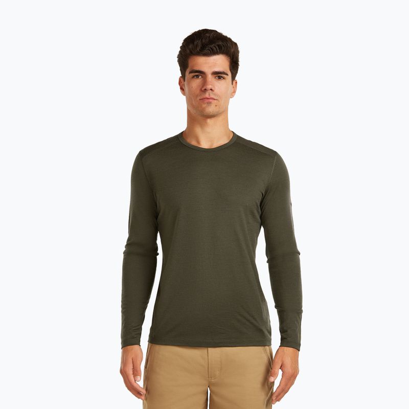 Men's thermal top Icebreaker 200 Oasis Crewe dark loden