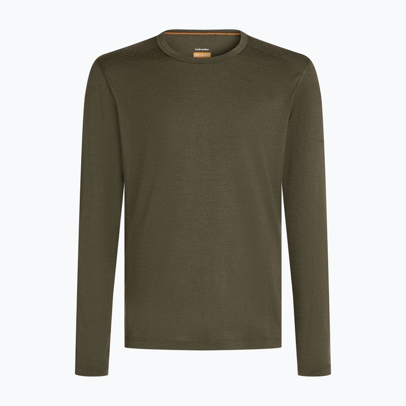 Men's thermal longsleeve Icebreaker 200 Oasis Crewe dark loden 7