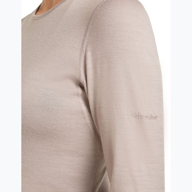 Women's thermal top Icebreaker 200 Oasis Crewe pink quartz 6
