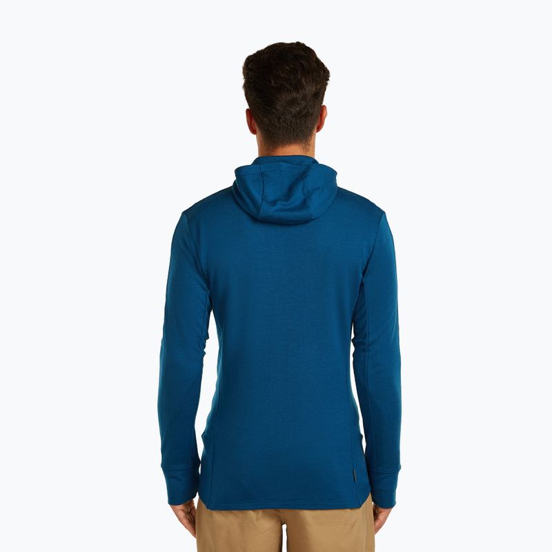 Men's sweatshirt icebreaker Merino 260 Quantum IV Zip Hoodie atlantis 3