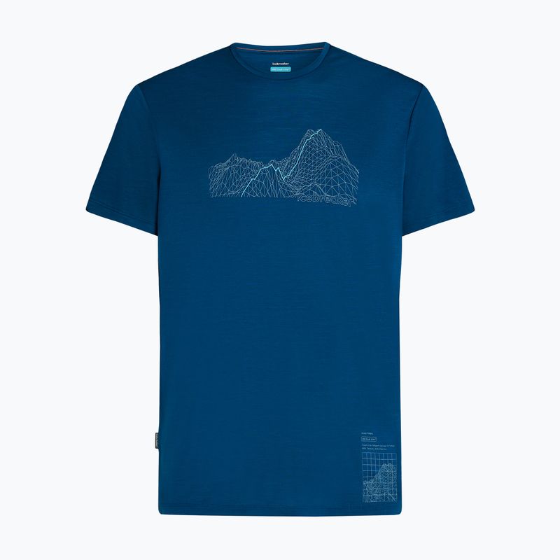 Men's T-shirt icebreaker Merino 125 Cool-Lite Sphere Beta Tee atlantis 7