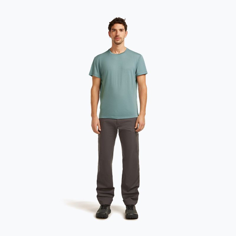 Men's T-shirt Icebreaker Merino Core Tee blue ash 2