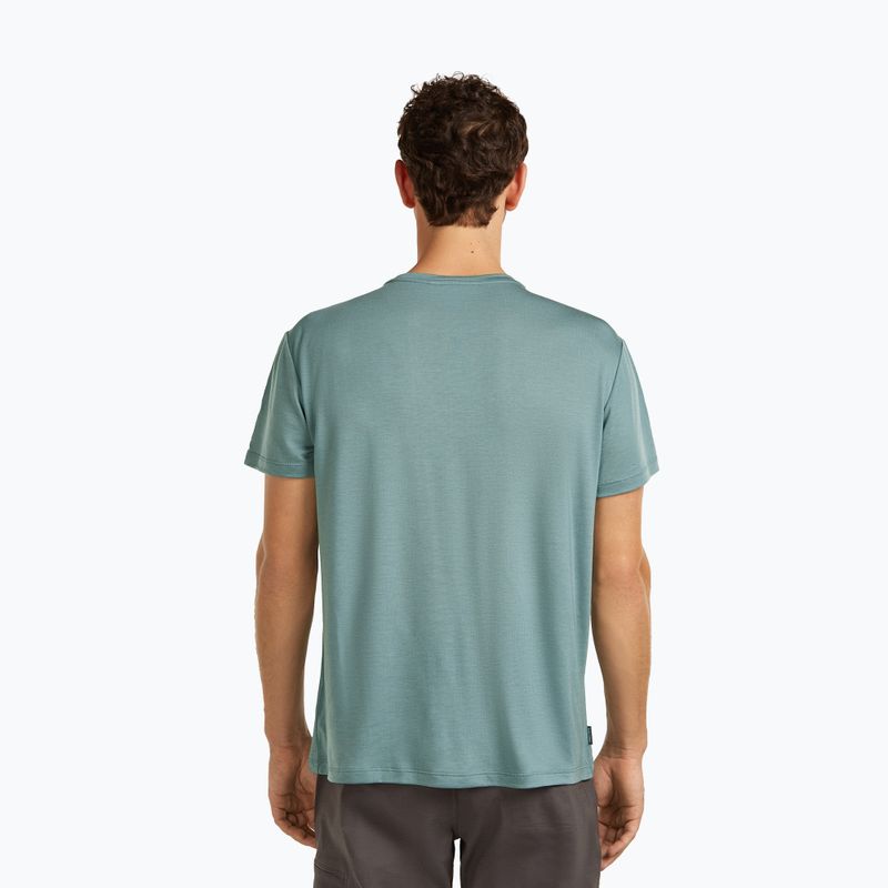 Men's T-shirt Icebreaker Merino Core Tee blue ash 3