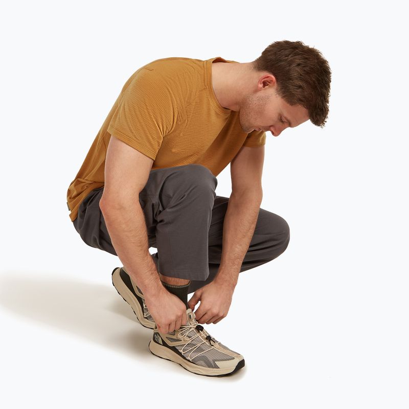 Men's socks icebreaker Merino Hike+ Light Crew dark loden/lichen 4