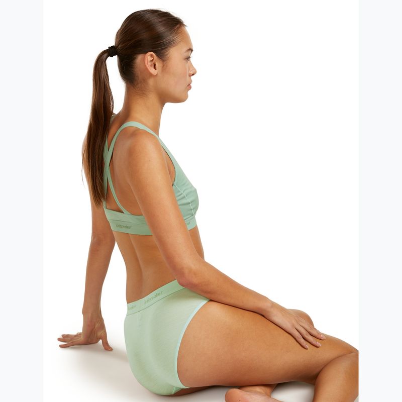Women's thermal underwear Icebreaker Merino 125 Cool-Lite Sprite Hipster mint 6